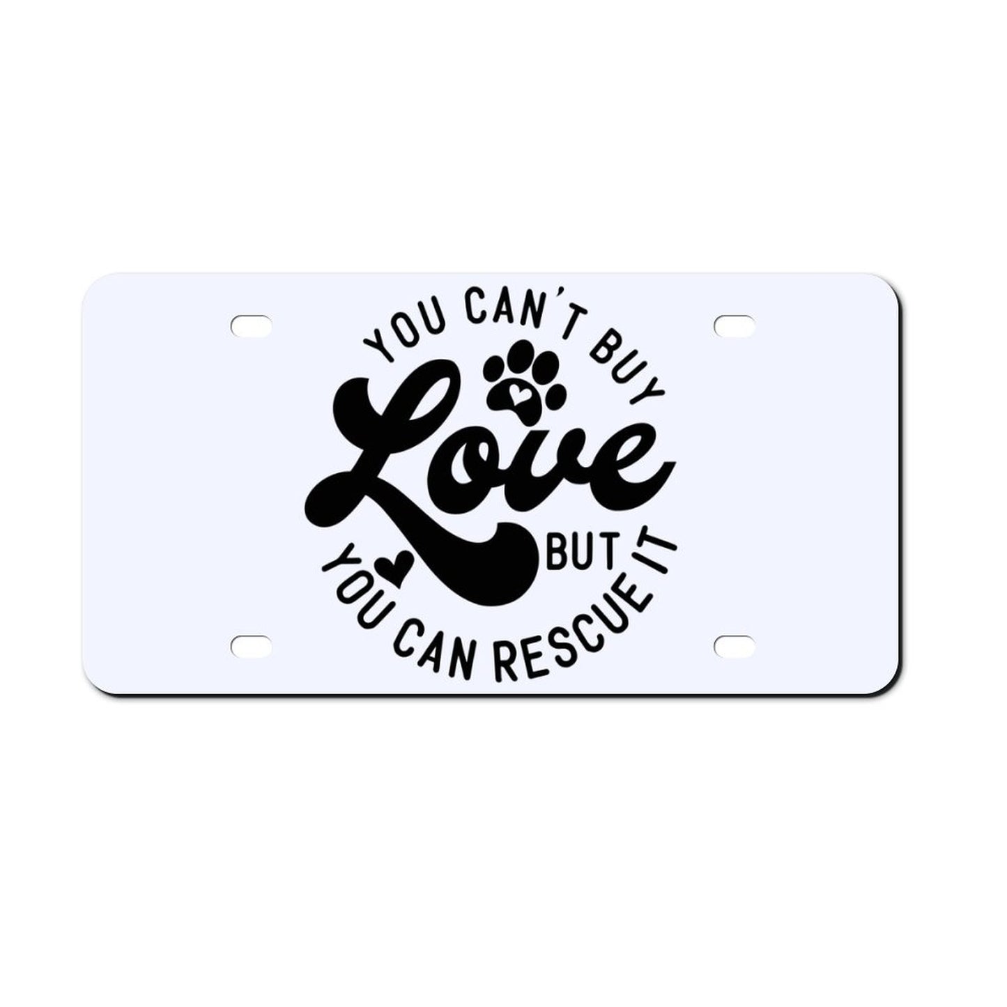 Car License Plate-11.8”x5.9”