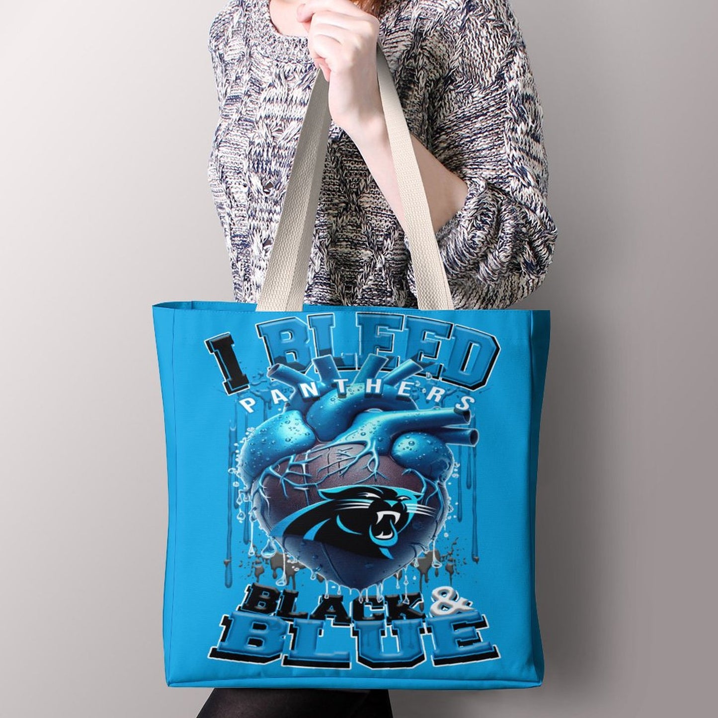 Ladies Canvas Tote Bags (All-Over Printing)