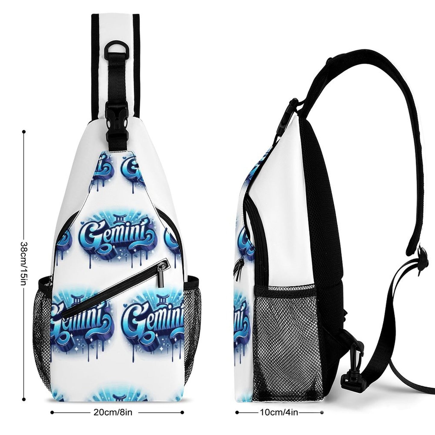 Create Unique Sling Bags with Our durable polyester (All-Over Printing)