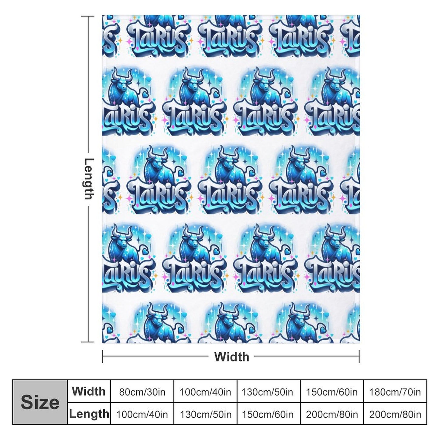 280gsm Flannel Blanket (One-sided Printing)