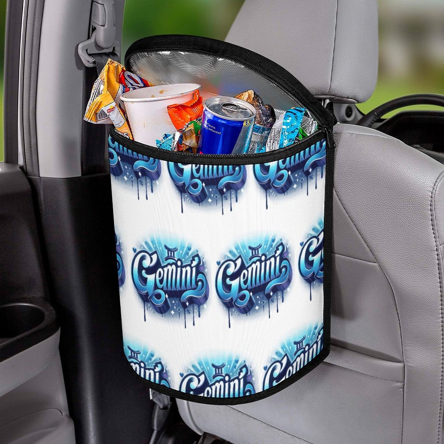 Collapsible Car Trash Bin