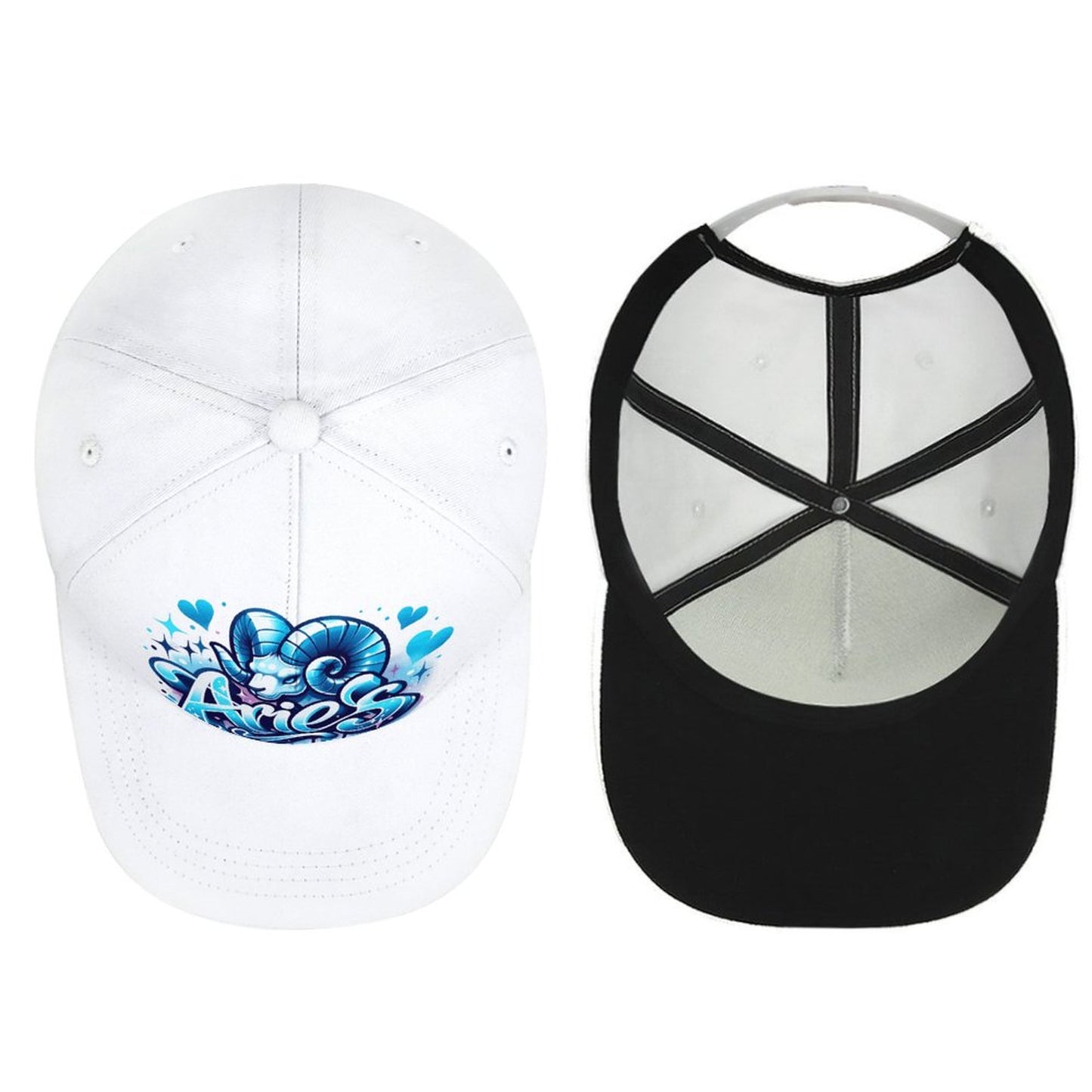 Bent Fitted Cap (All-Over Printing)