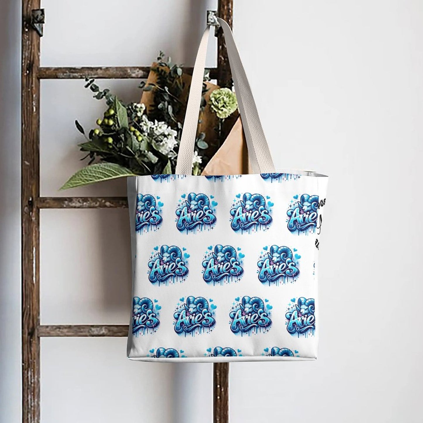 Ladies Canvas Tote Bags (All-Over Printing)