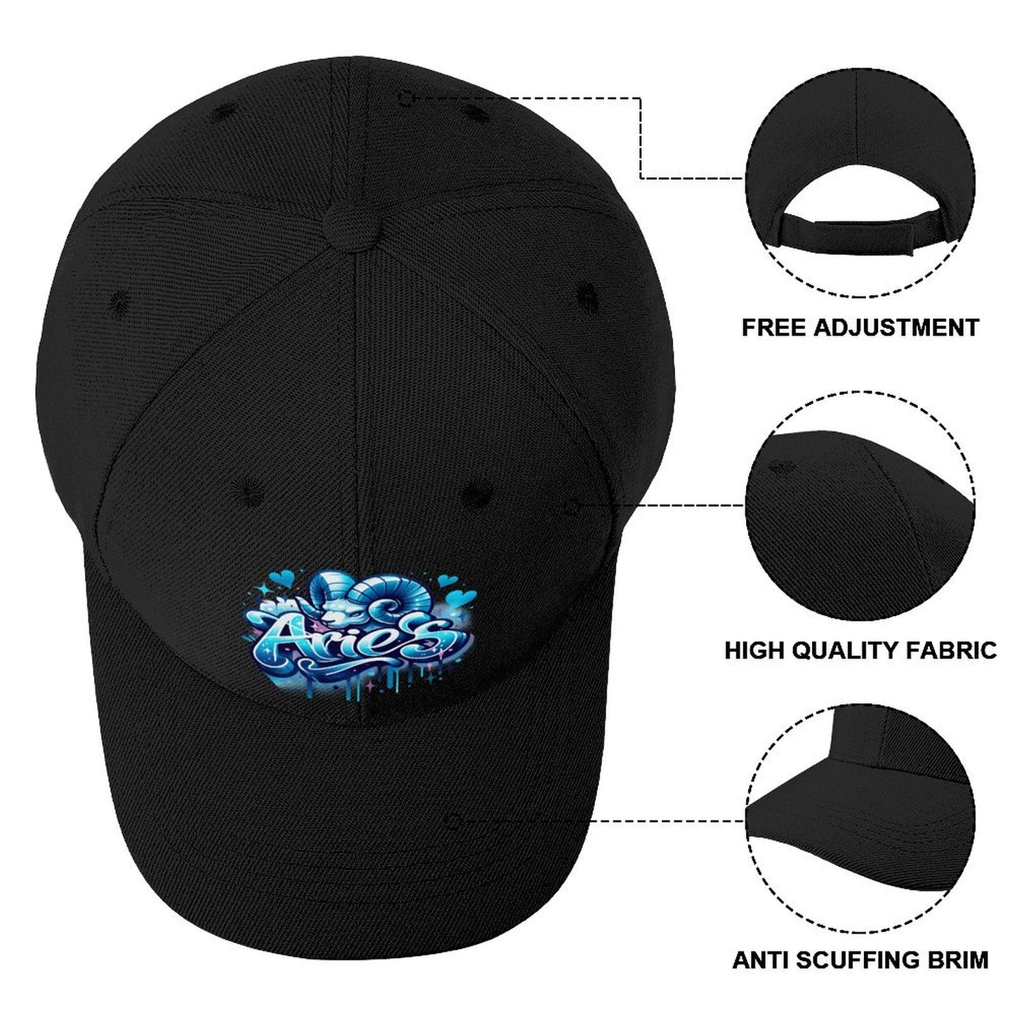 Baseball Cap (Front Printing)