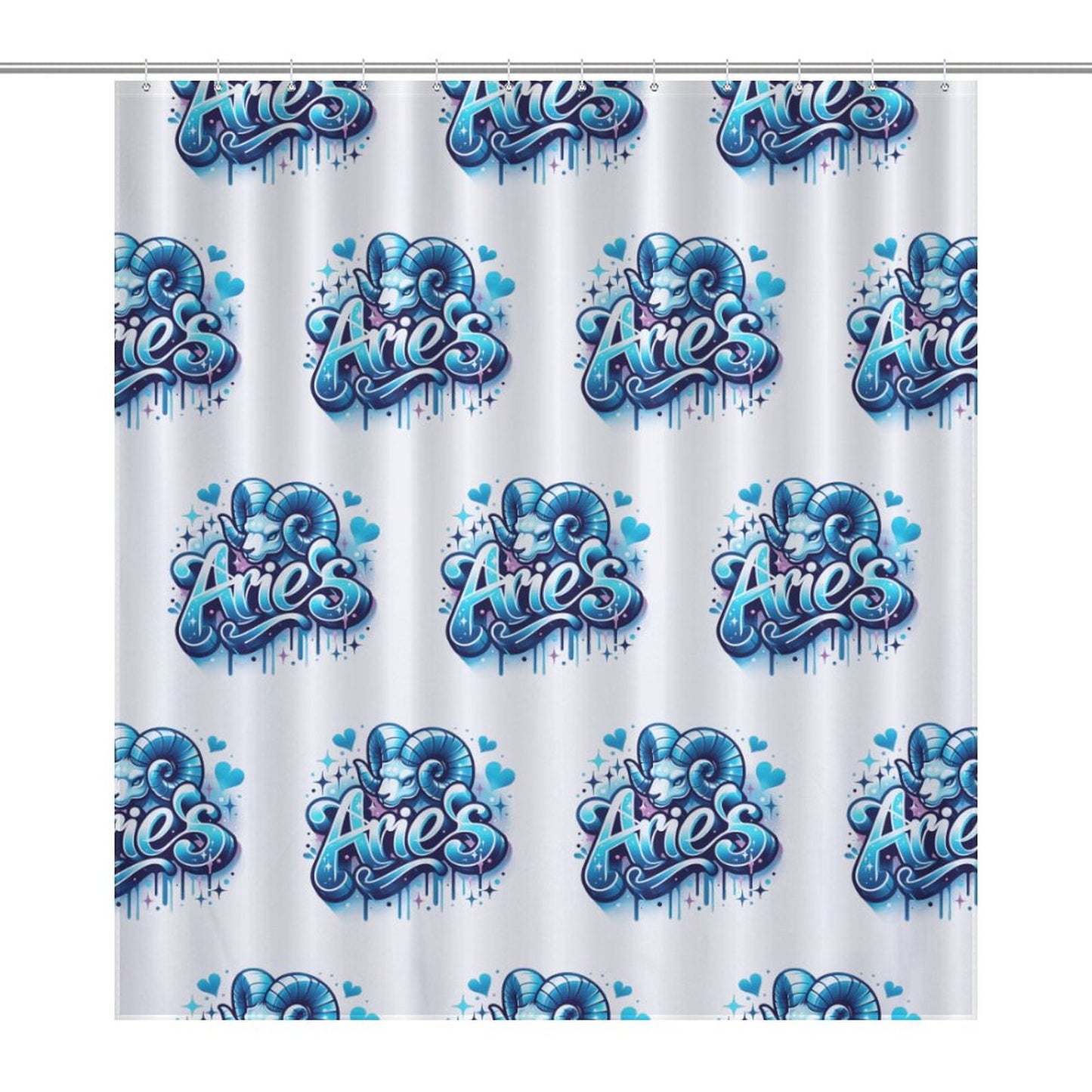 Flower Shower Curtain-66x72Inch (168x183cm)