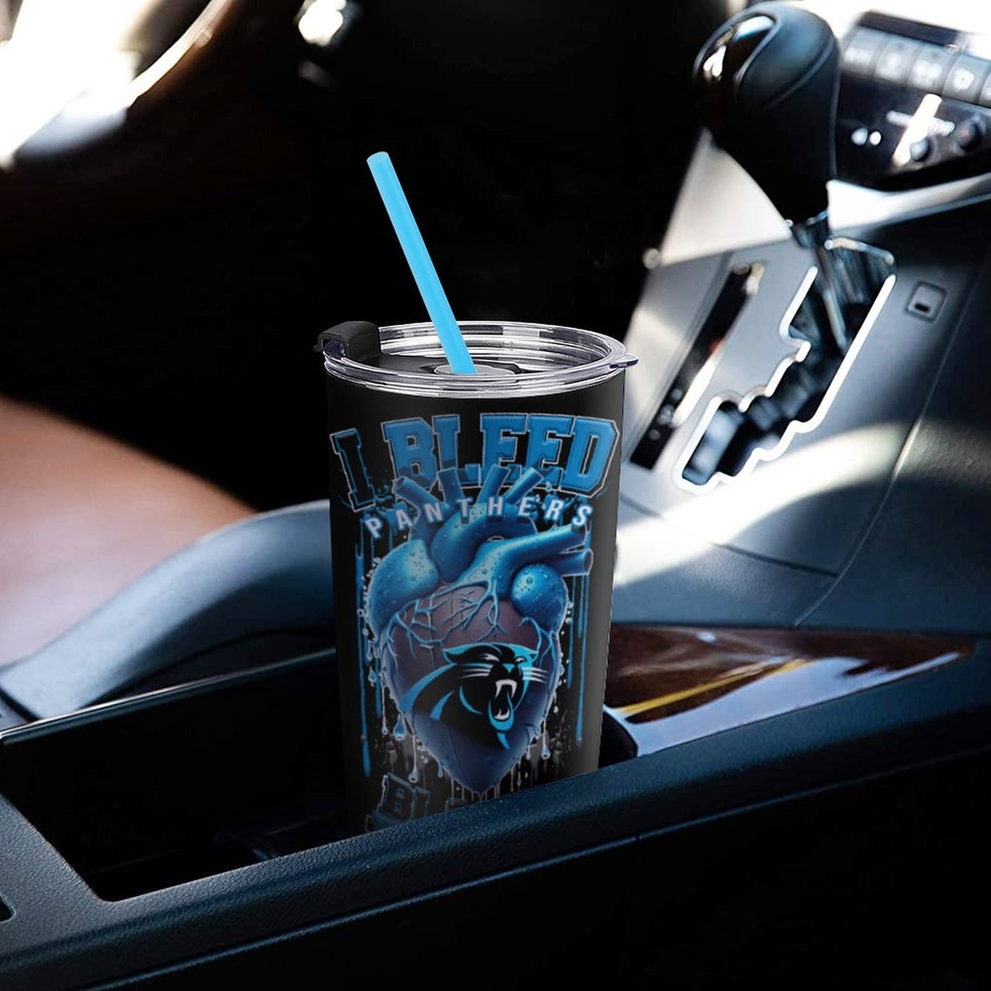 Car Travel Coffee Mug with Lid (All-Over Printing)