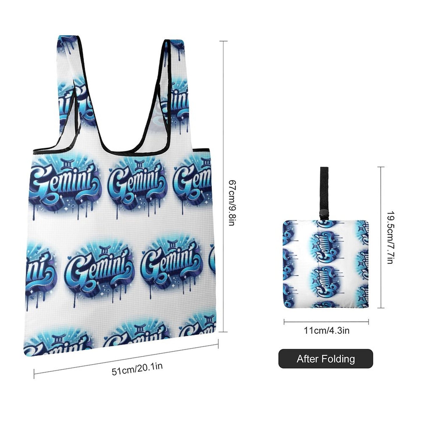 Custom Printed Foldable Shopping Bags