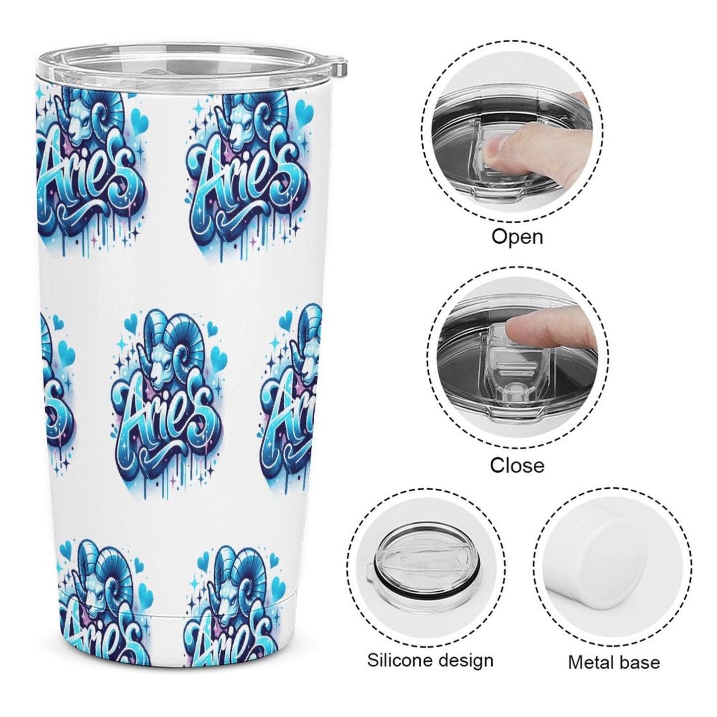 Personalised Travel Mug (All-Over Printing)