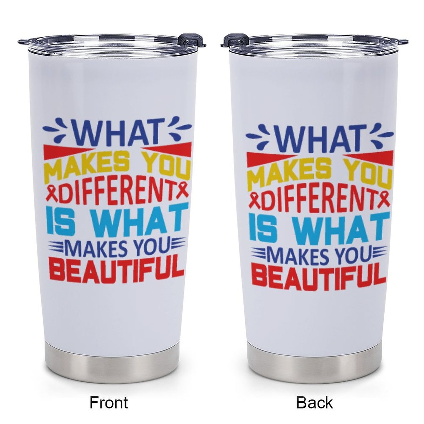 Car Travel Coffee Mug with Lid (All-Over Printing)