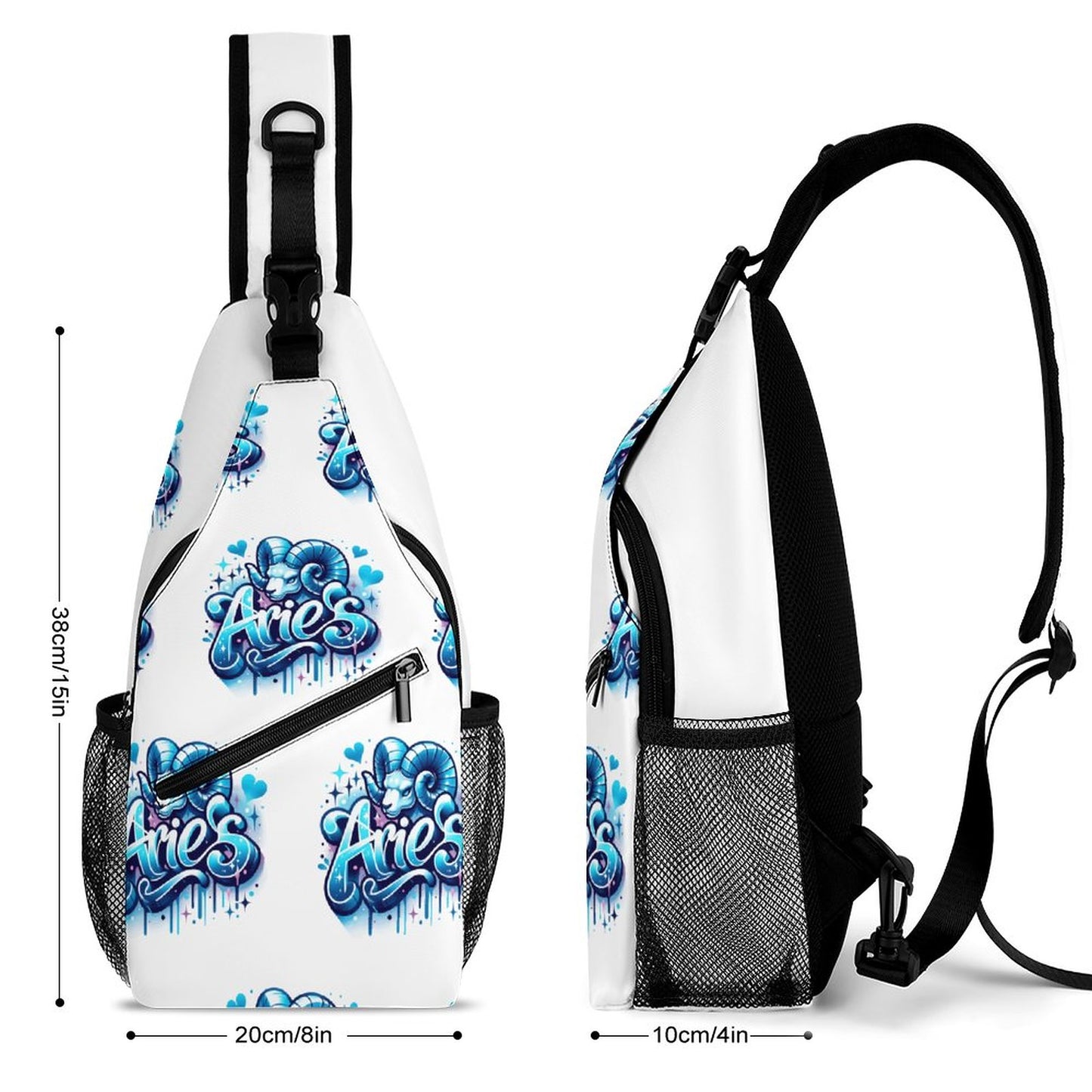 Create Unique Sling Bags with Our durable polyester (All-Over Printing)