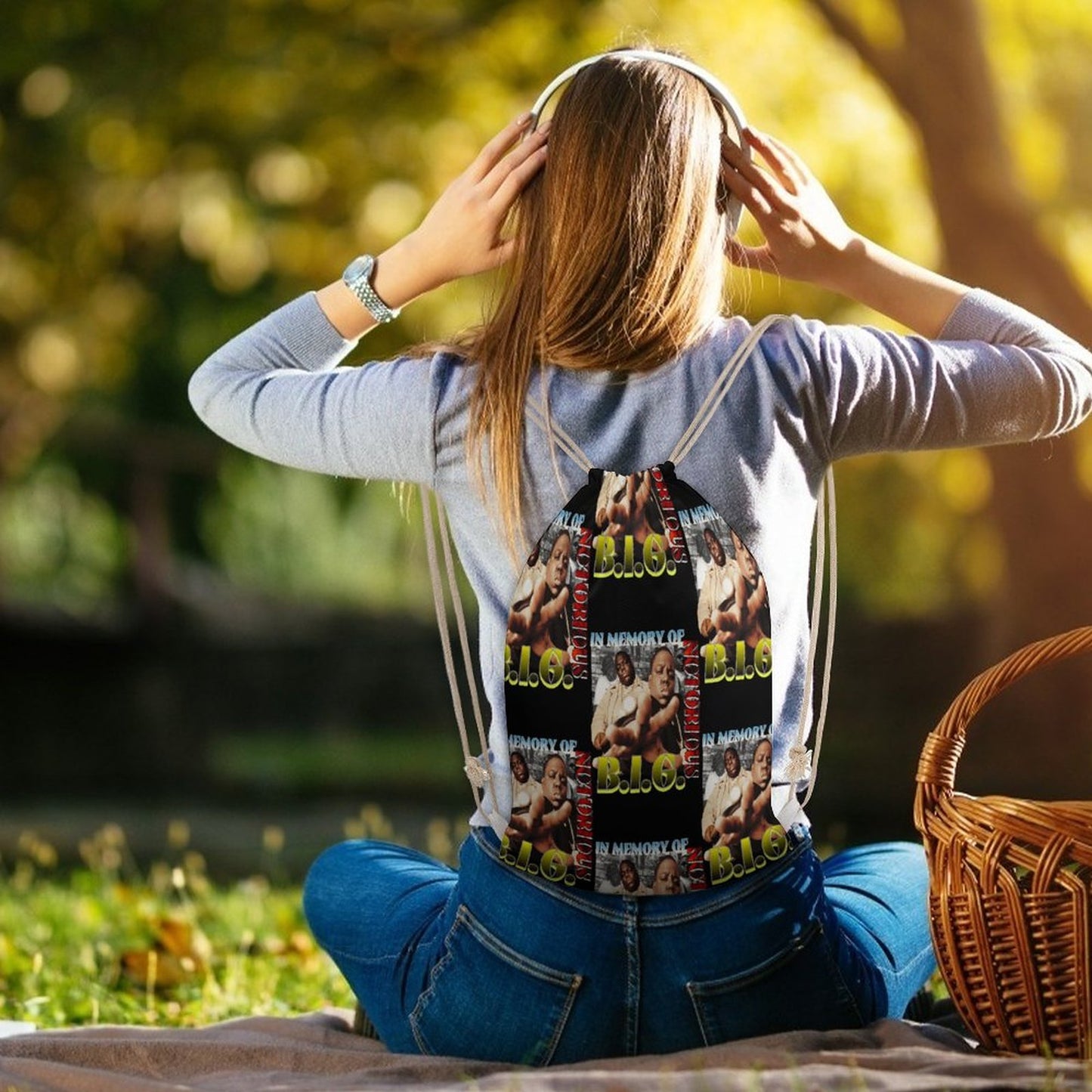 Canvas Drawstring Bag