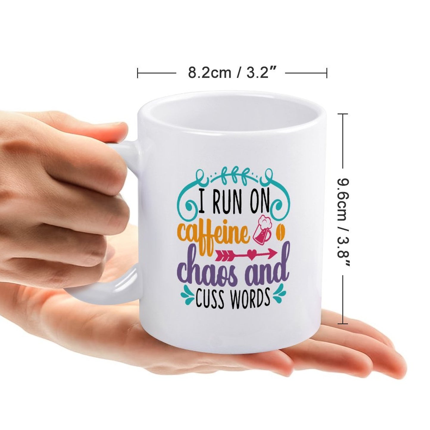 White Mug Printing (Partial Printing)