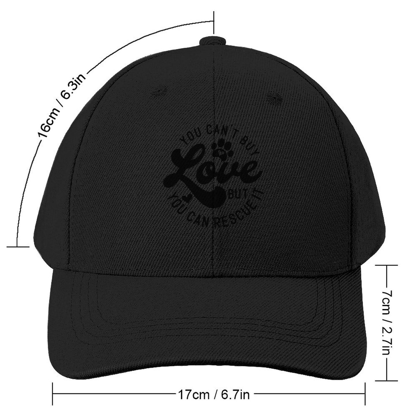 Baseball Cap (Front Printing)