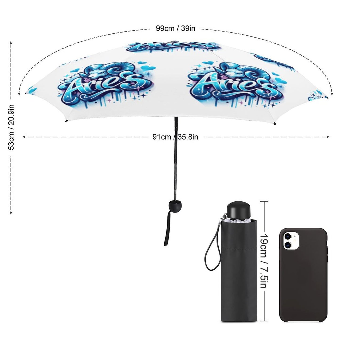 5 Fold Umbrella ZYS07-6K