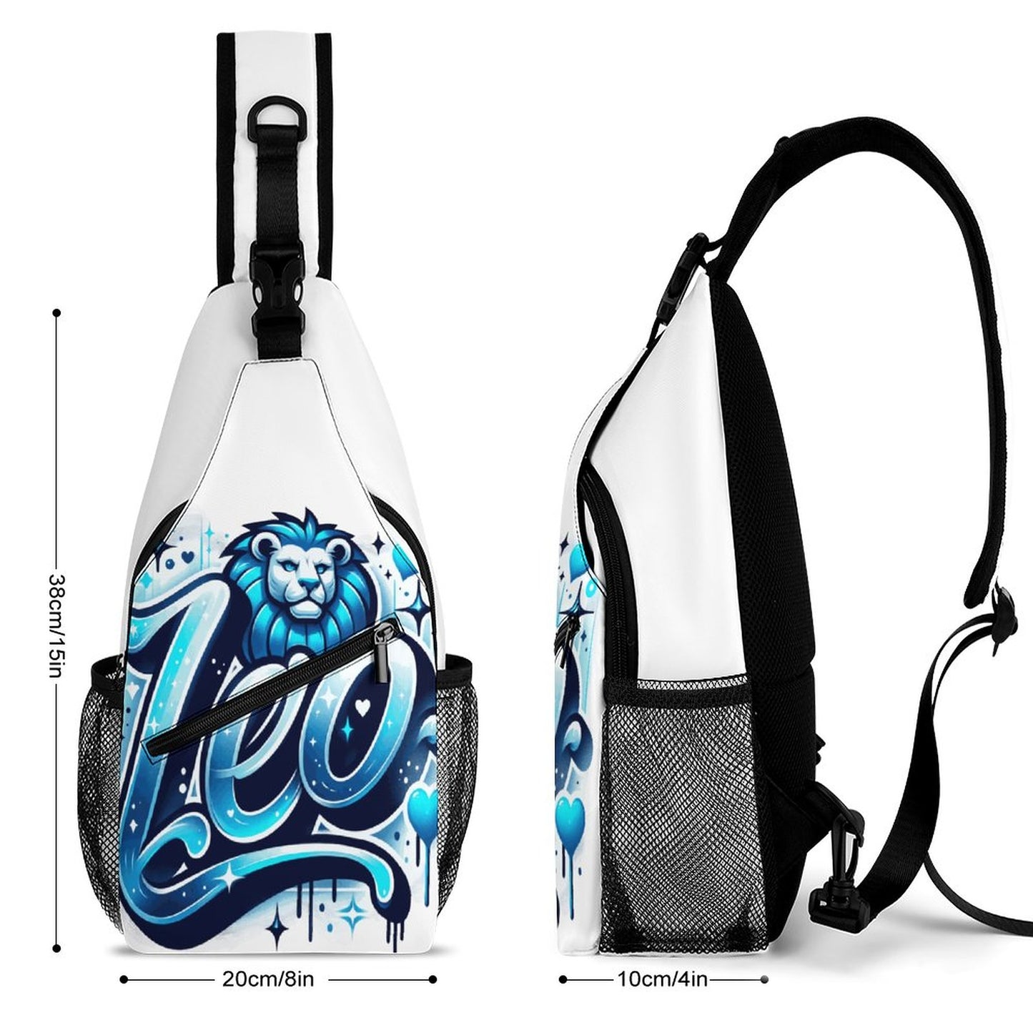 Create Unique Sling Bags with Our durable polyester (All-Over Printing)