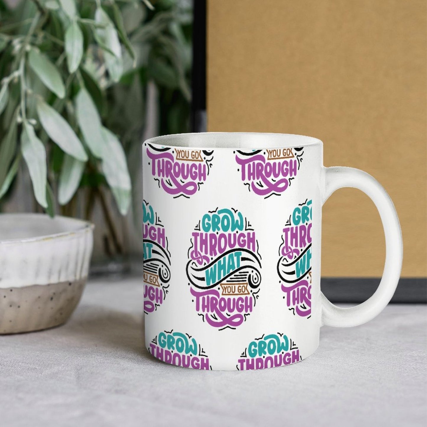 White Mug Print