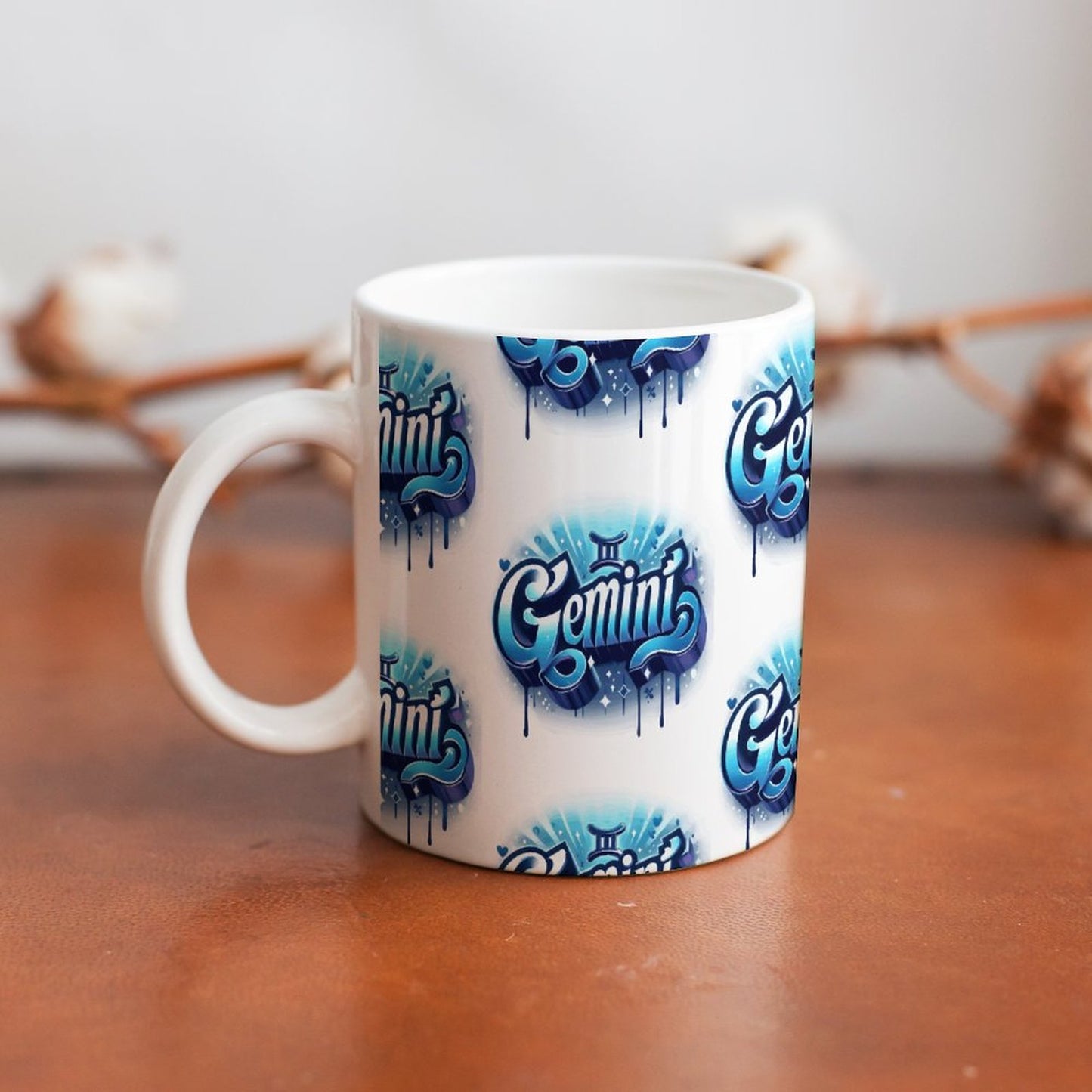 White Mug Print