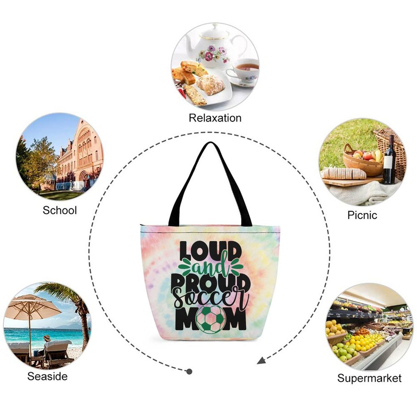 Shopping Bag for Ladies A001 (All-Over Printing)