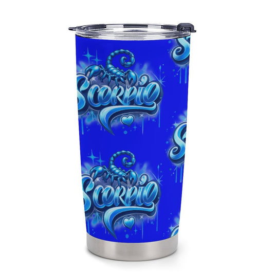 Car Travel Coffee Mug with Lid (All-Over Printing)