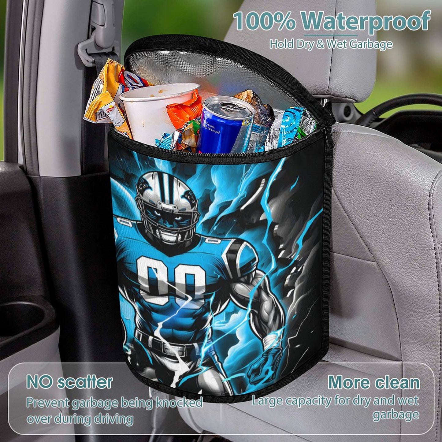 Collapsible Car Trash Bin