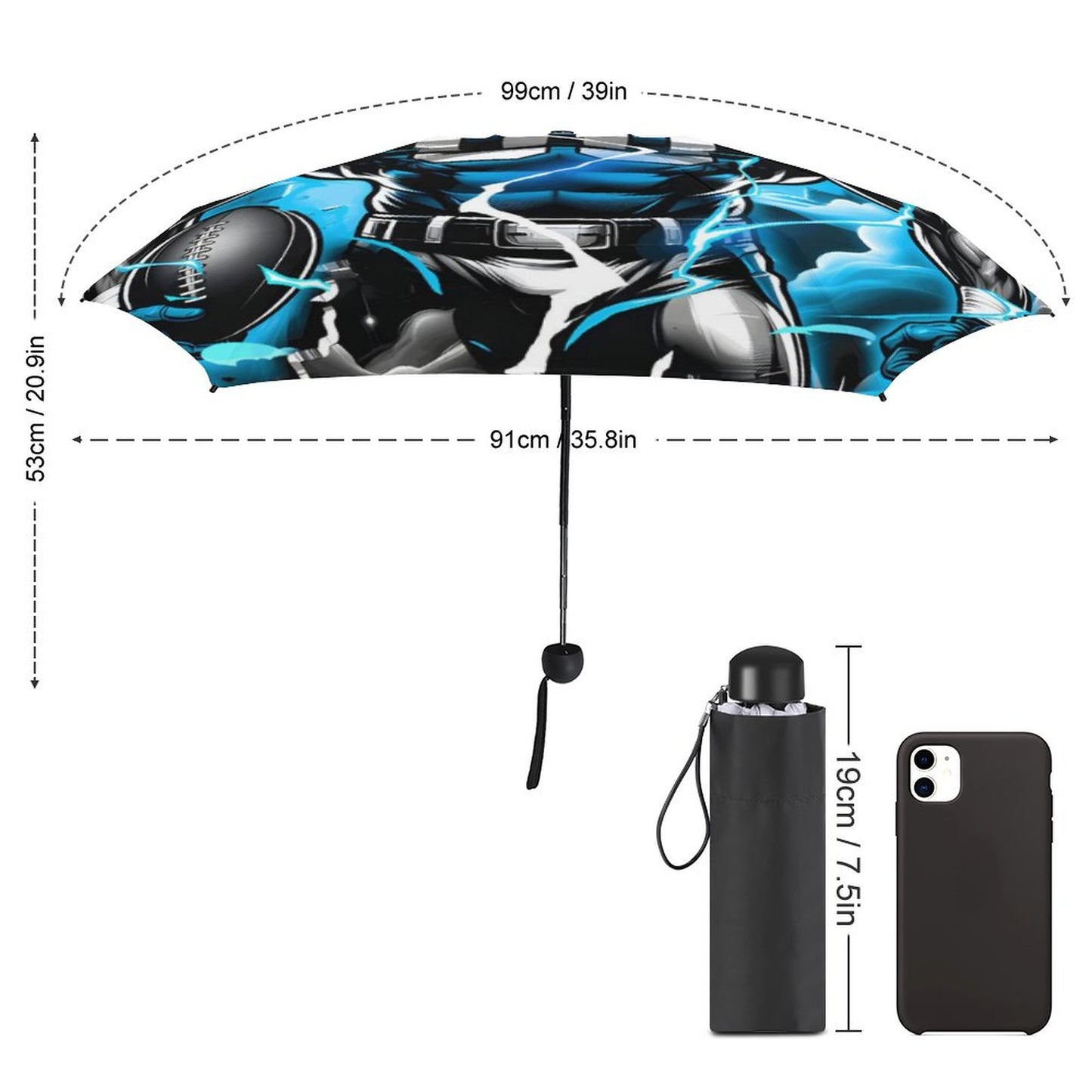 5 Fold Umbrella ZYS07-6K