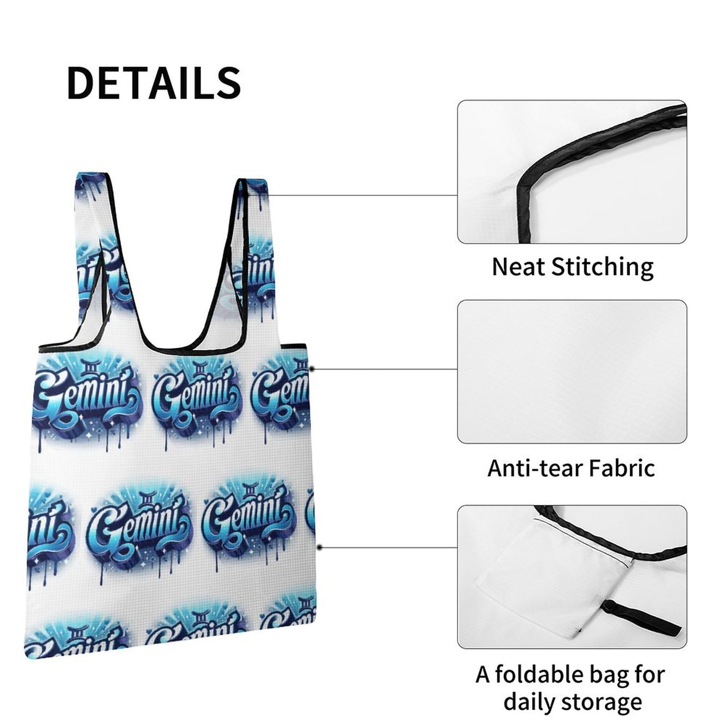 Custom Printed Foldable Shopping Bags