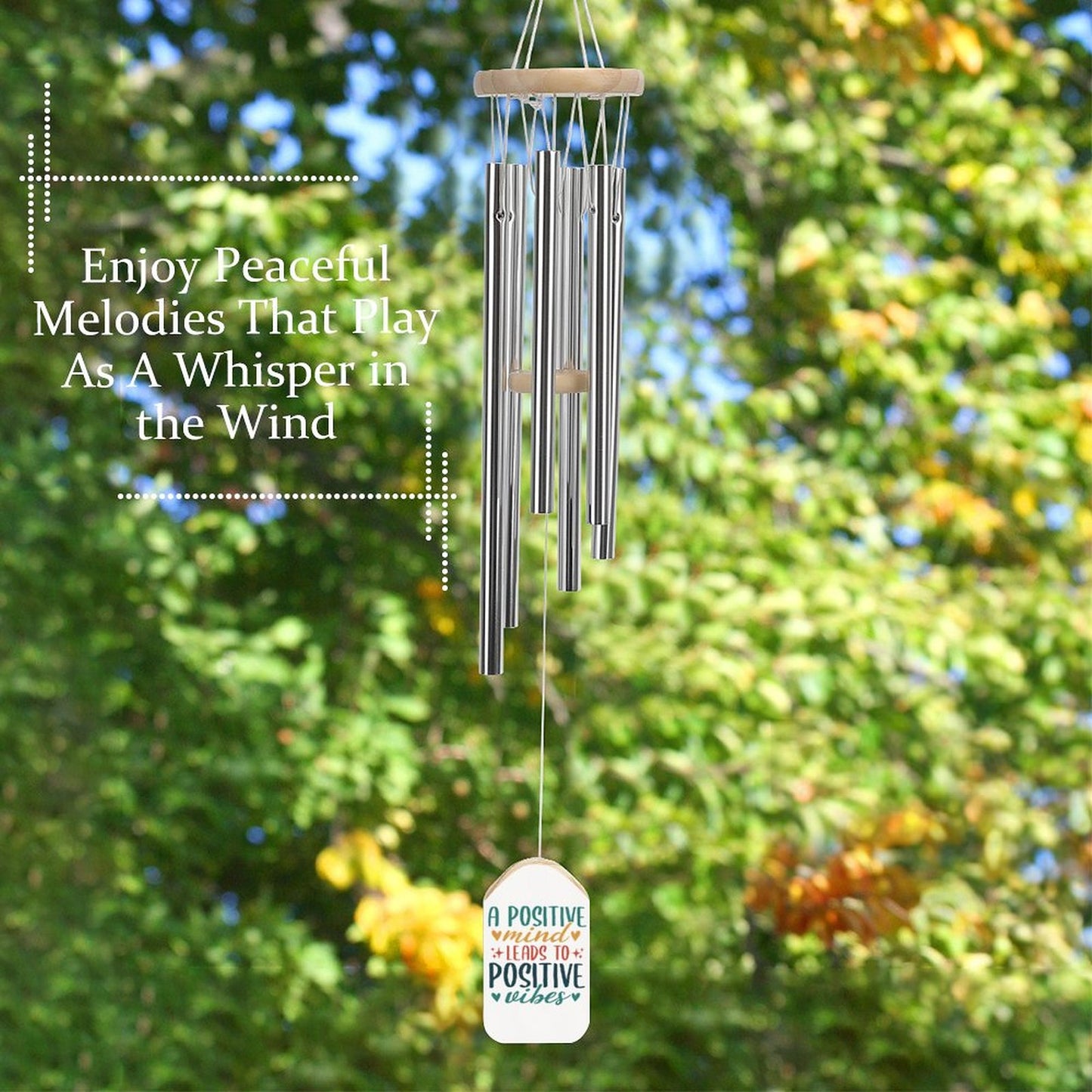 Wind Chime with White Background