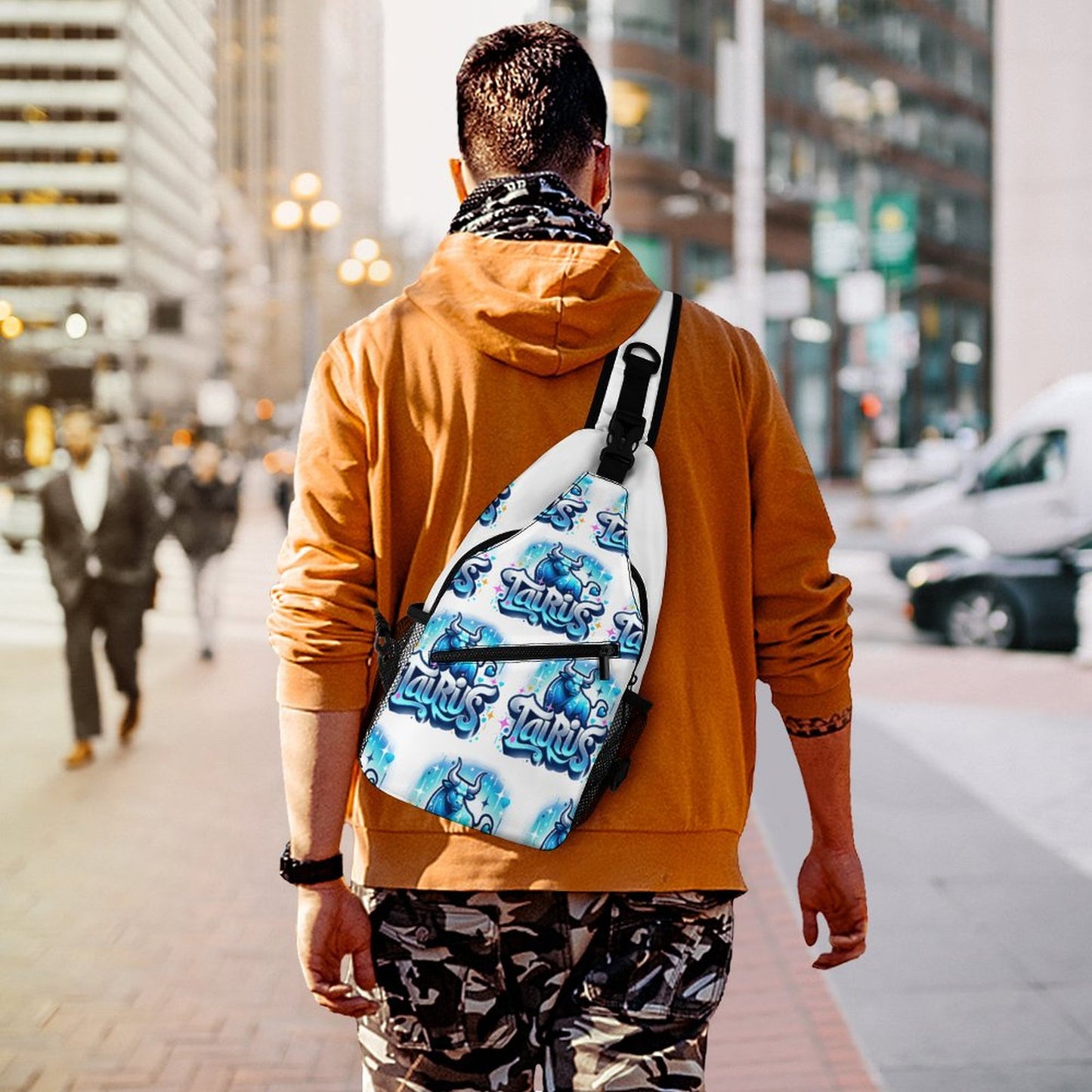 Create Unique Sling Bags with Our durable polyester (All-Over Printing)