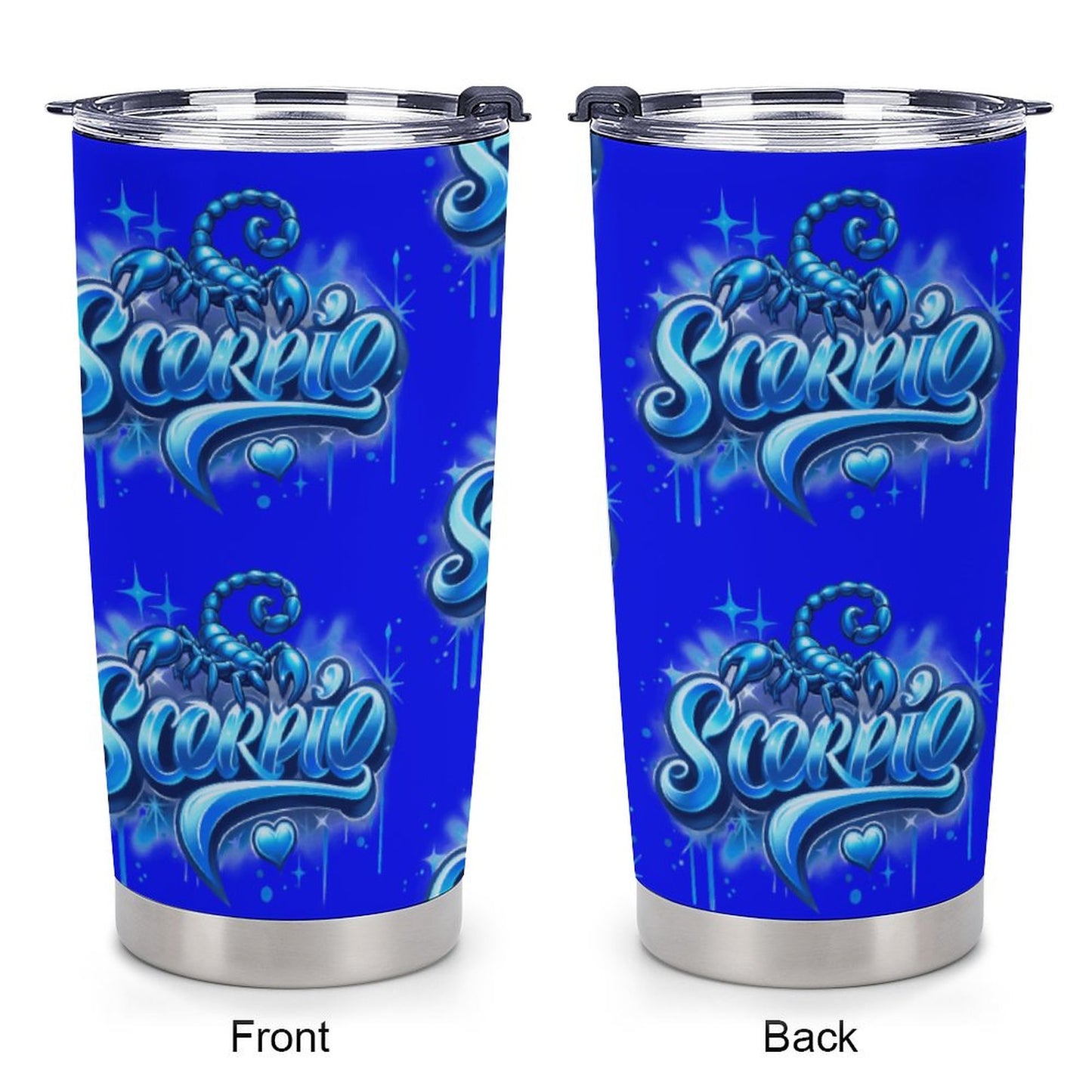 Car Travel Coffee Mug with Lid (All-Over Printing)