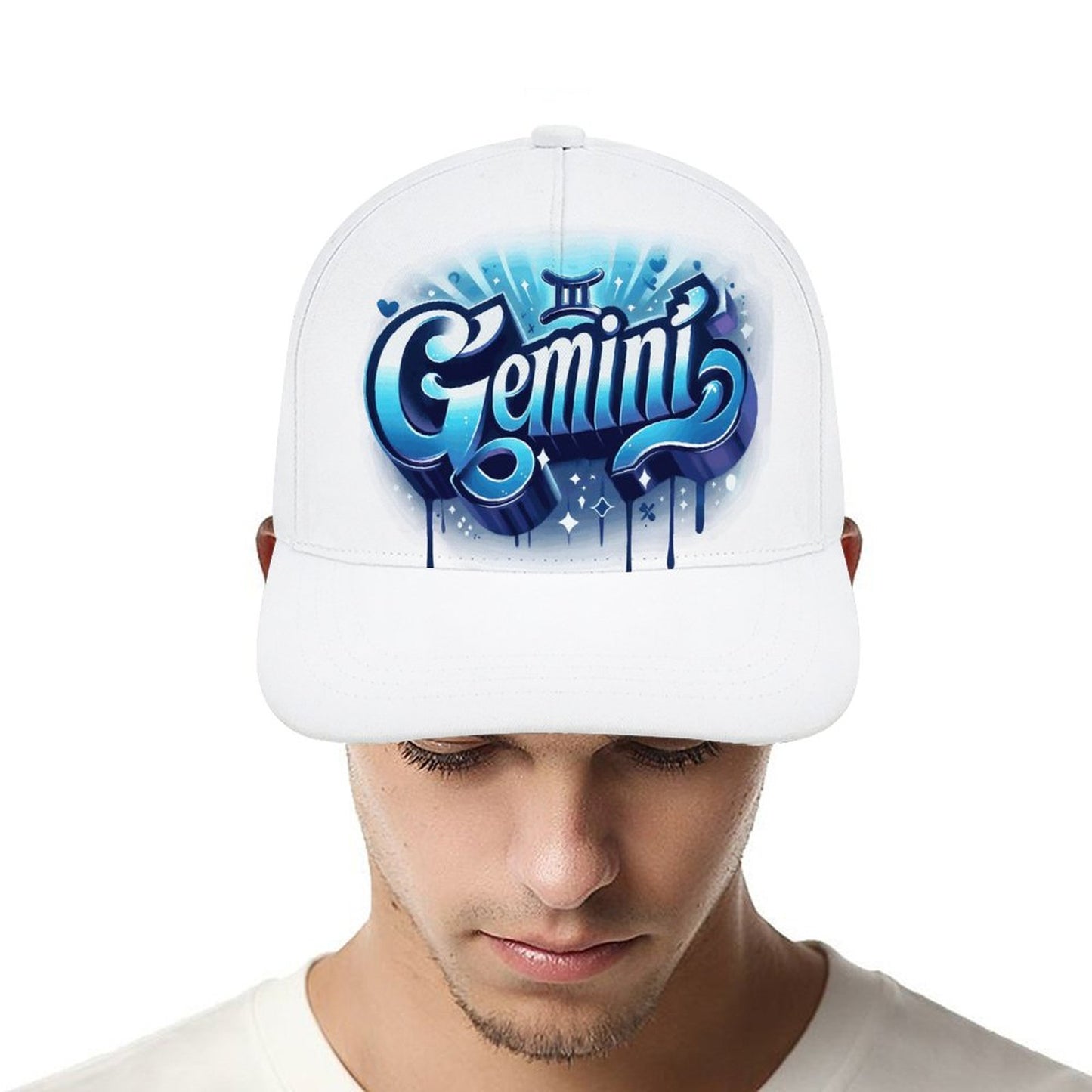 Bent Fitted Cap (All-Over Printing)