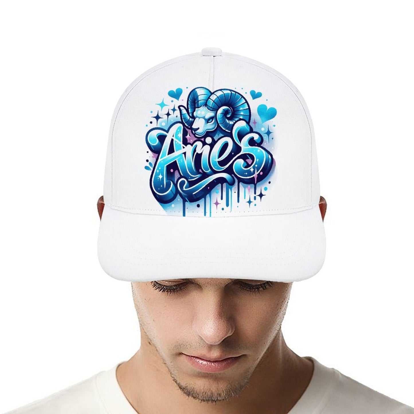 Bent Fitted Cap (All-Over Printing)