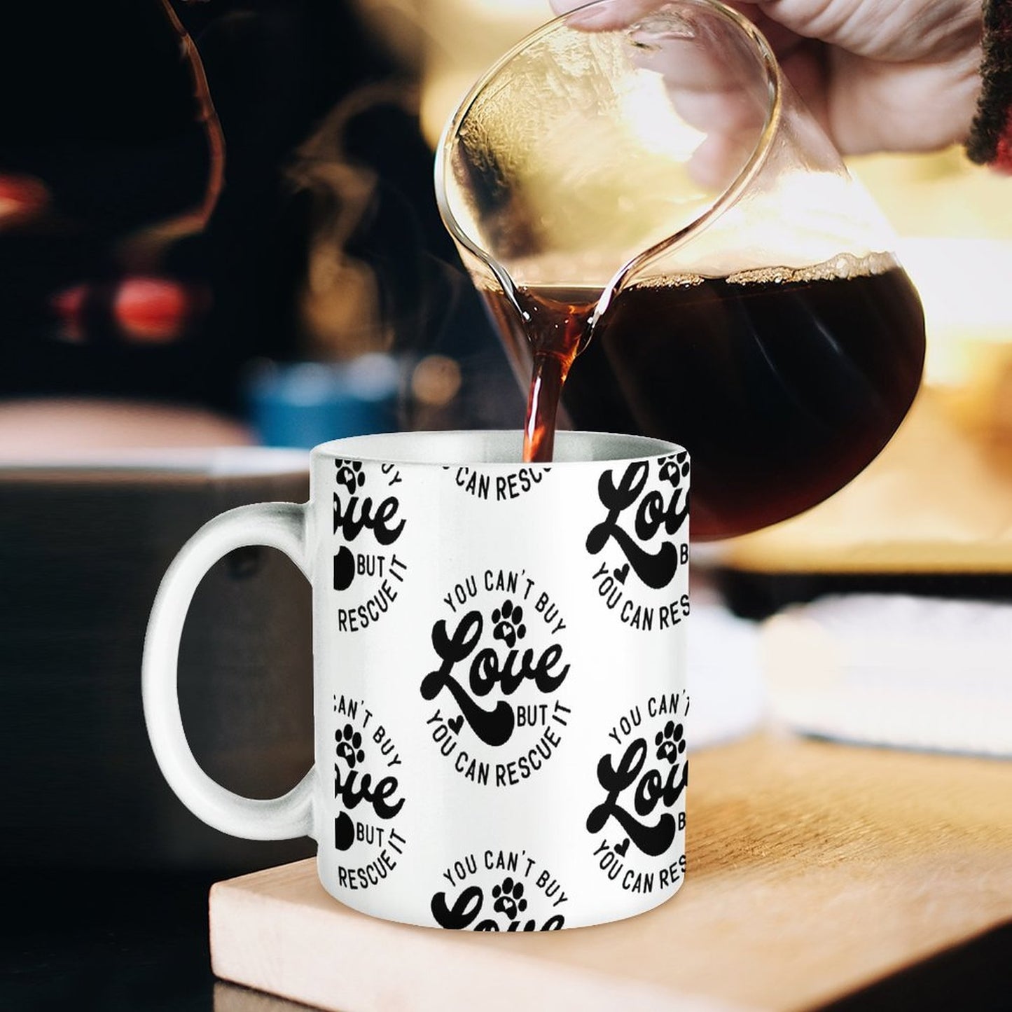 White Mug Print