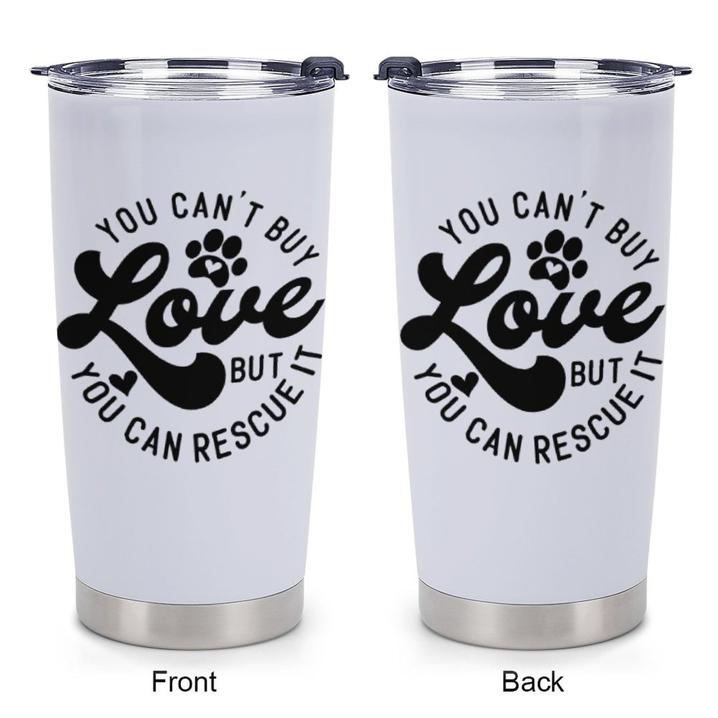 Car Travel Coffee Mug with Lid (All-Over Printing)