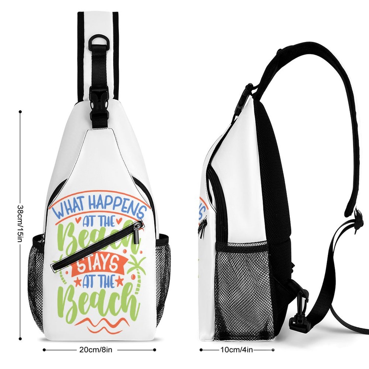 Create Unique Sling Bags with Our durable polyester (All-Over Printing)