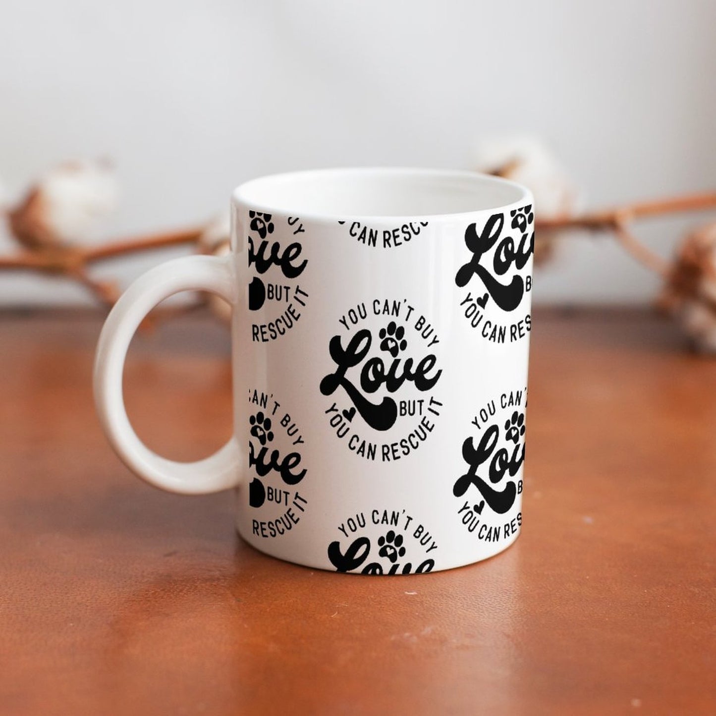 White Mug Print