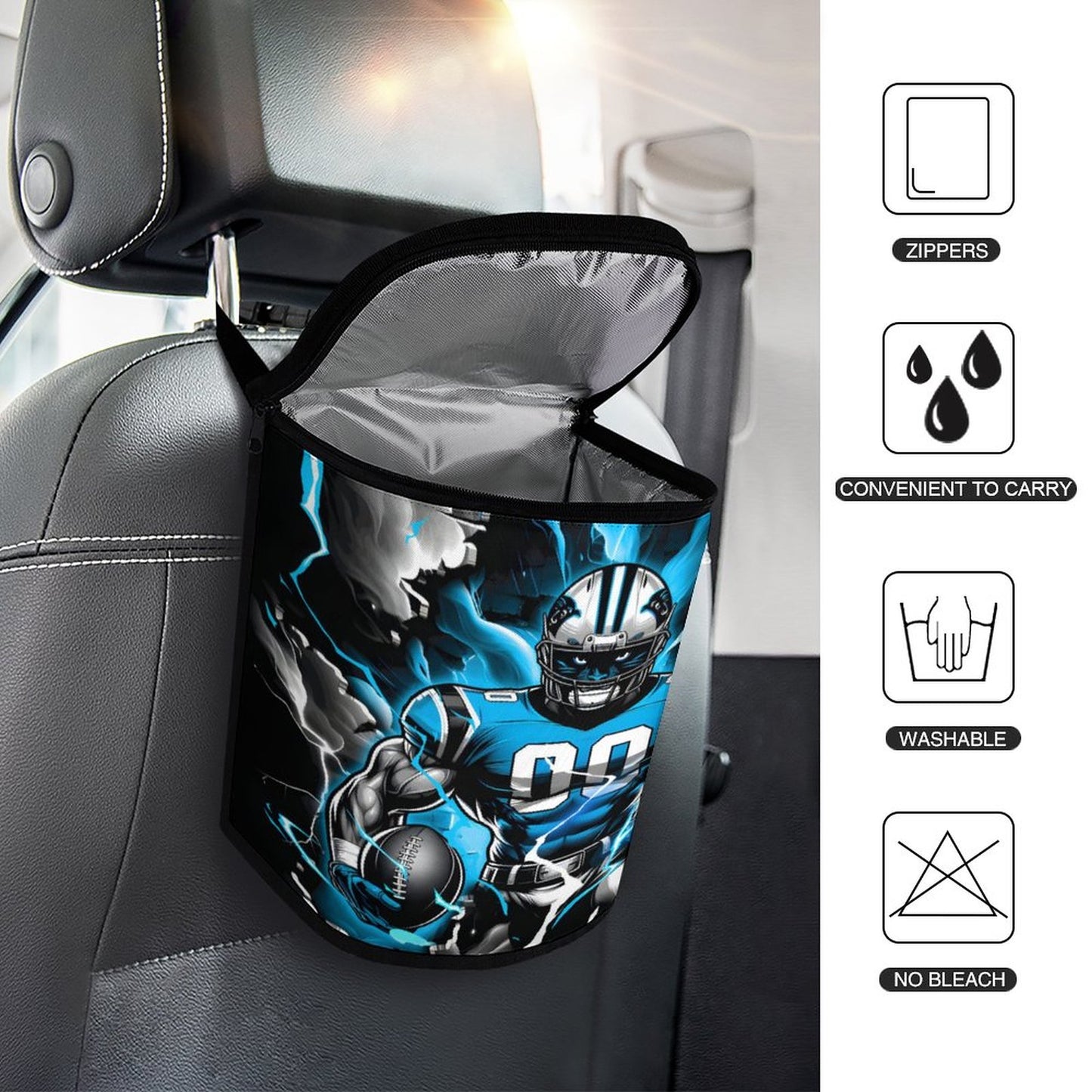 Collapsible Car Trash Bin