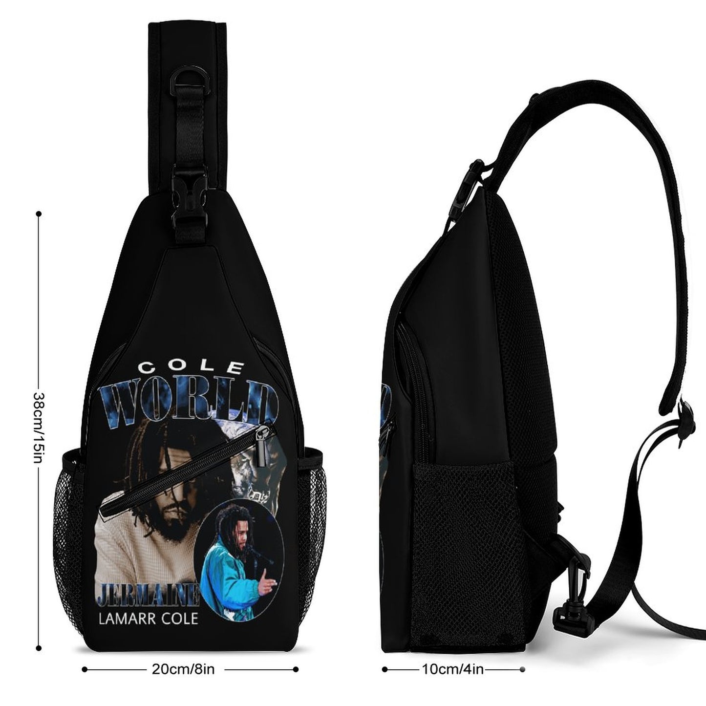 Create Unique Sling Bags with Our durable polyester (All-Over Printing)