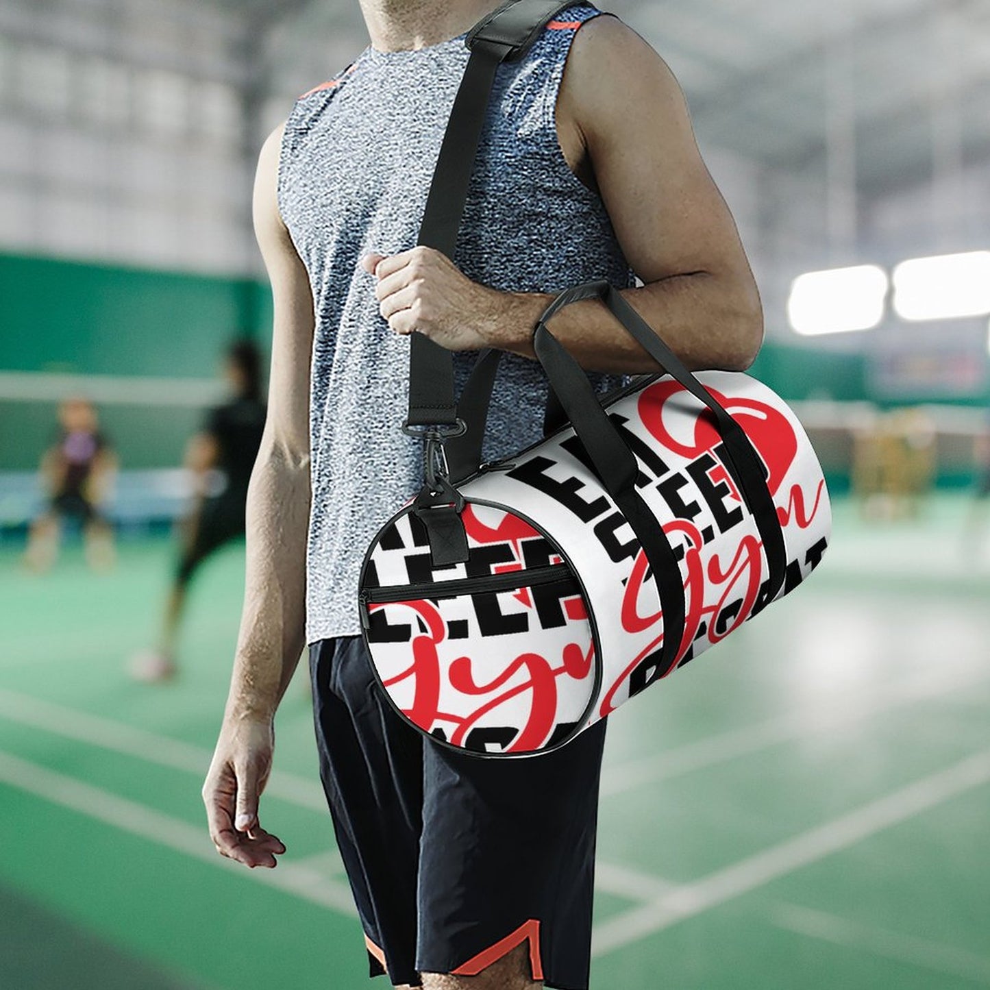 Foldable Duffel Gym Bag Q006