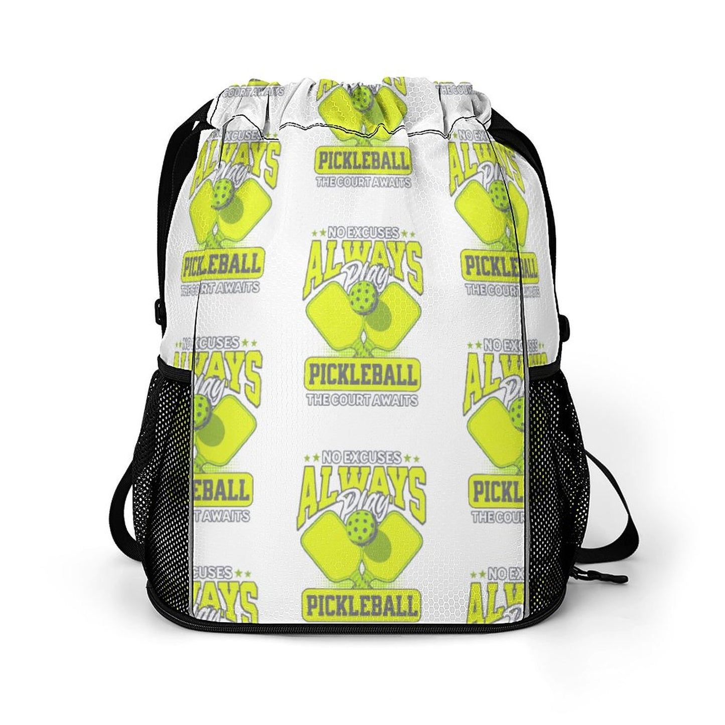 Waffle Cloth Drawstring Bag