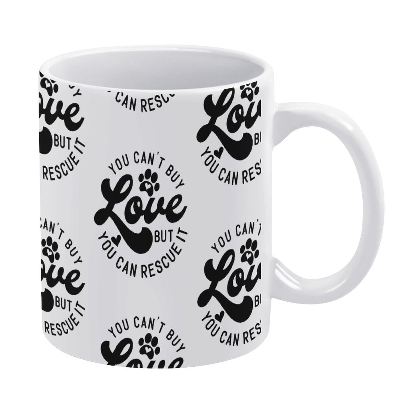 White Mug Print