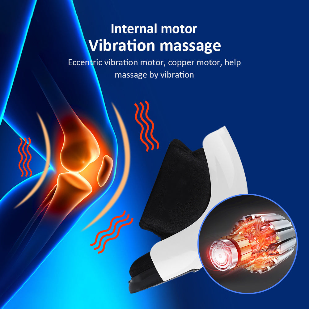 Electric Heating Knee Pad Air Pressotherapy Massager Leg Joint Infrared Therapy Arthritis Pain Relief Knee Temperature Massage