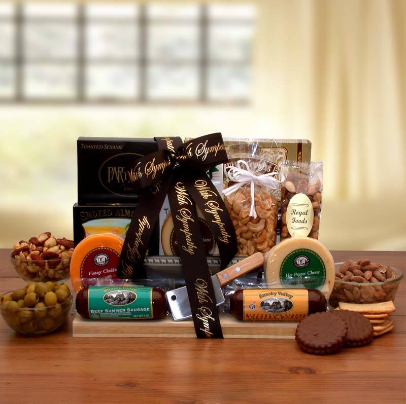 With Our Deepest Sympathy Gourmet Gift Board