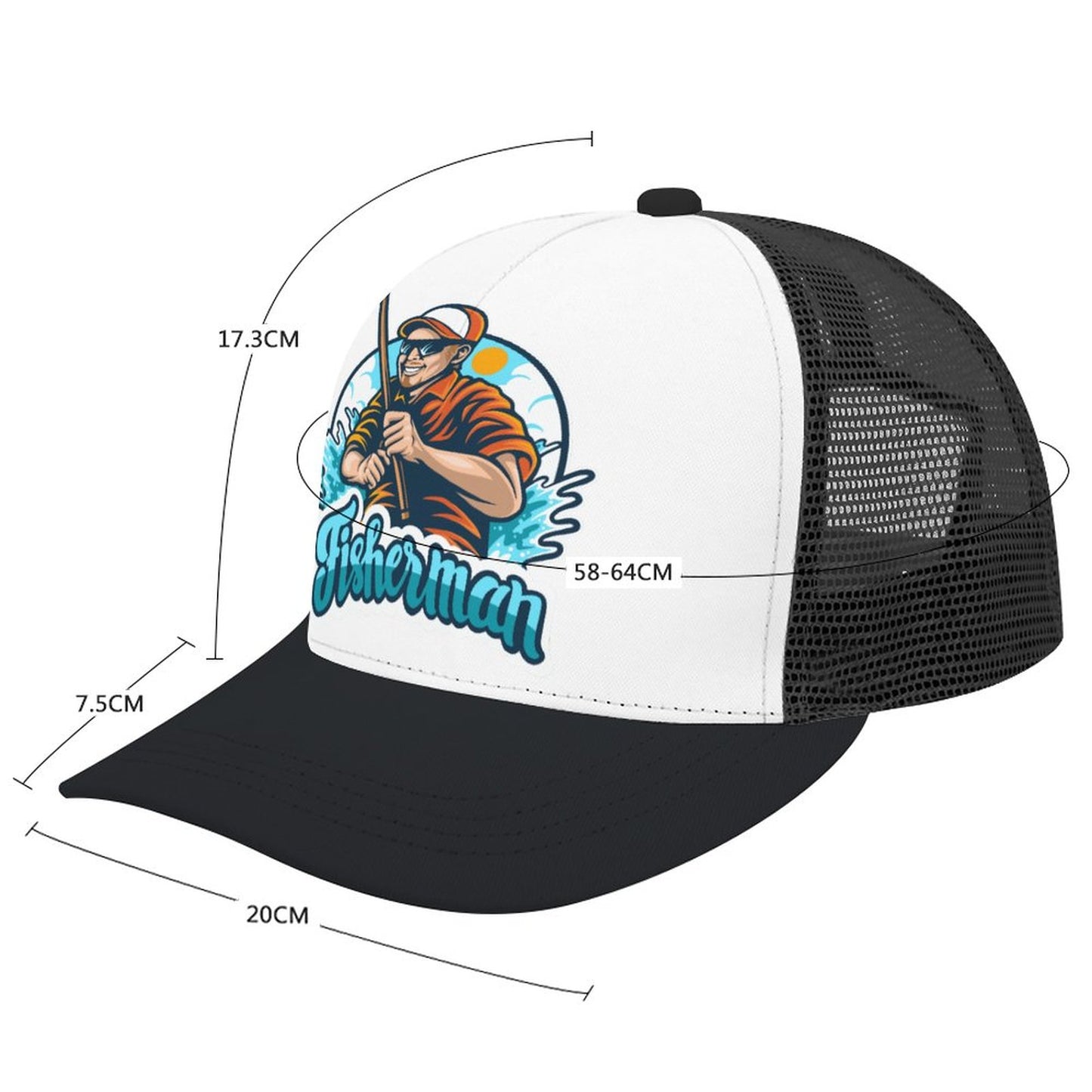 Durable Custom Printed Outdoor Trucker Hats