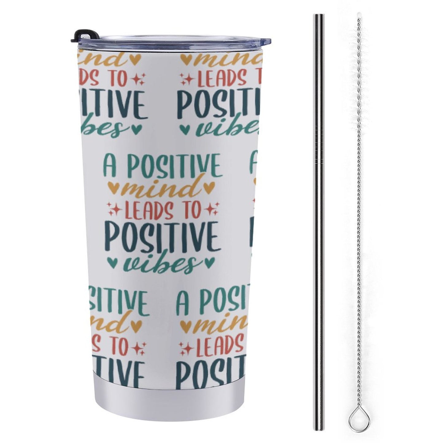 Car Travel Mug Set with Cleaning Kit