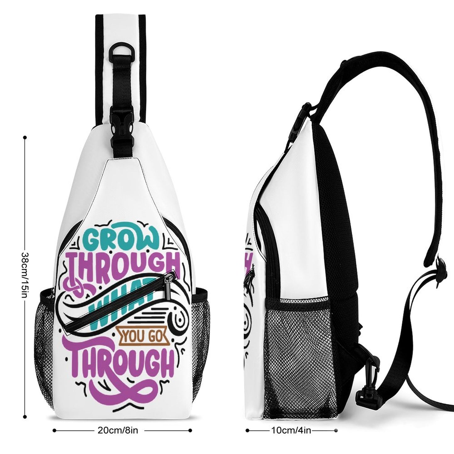 Create Unique Sling Bags with Our durable polyester (All-Over Printing)